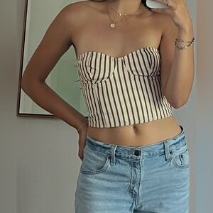 NAKD striped tube top